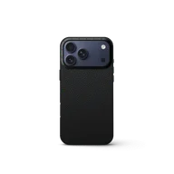 Чехол для iPhone 17 - Зернистая кожа - чёрный