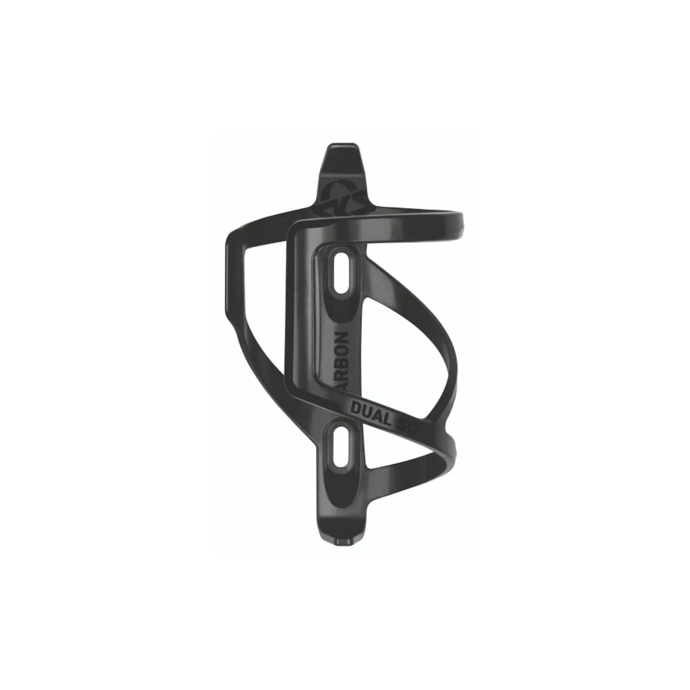 Флягодержатель DUAL SC - CARBON, LEFT ENTRY, 29 G черный