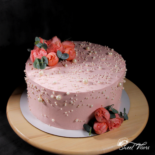 "Цветы и жемчуг" (декор)