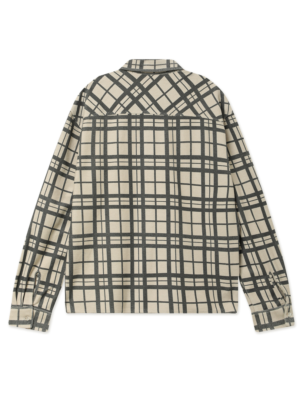 Мужская Рубашка Plaid French Terry