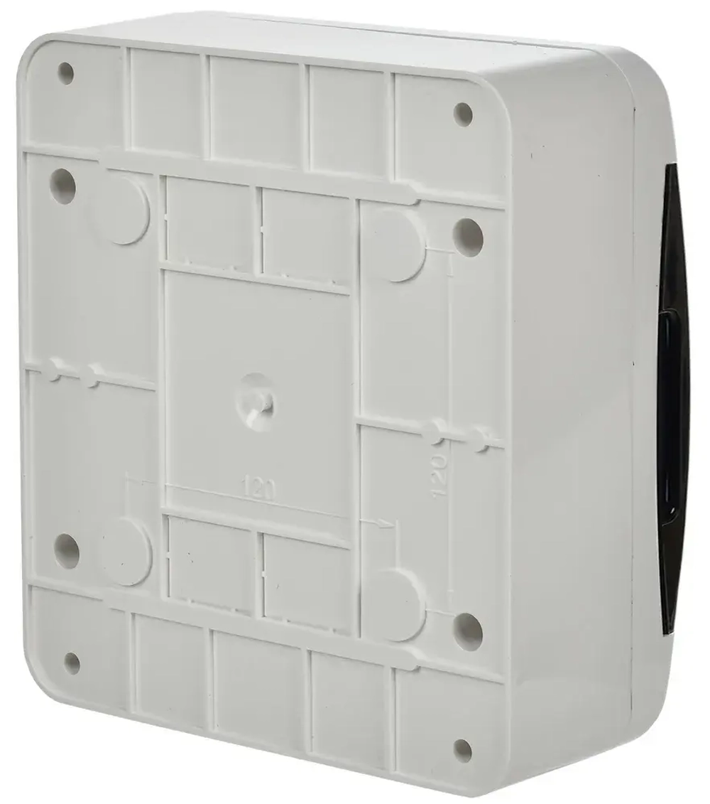 Корпус пластиковый ЩРН-П-8 IP41 черная прозрачная дверь TEKFOR IEK