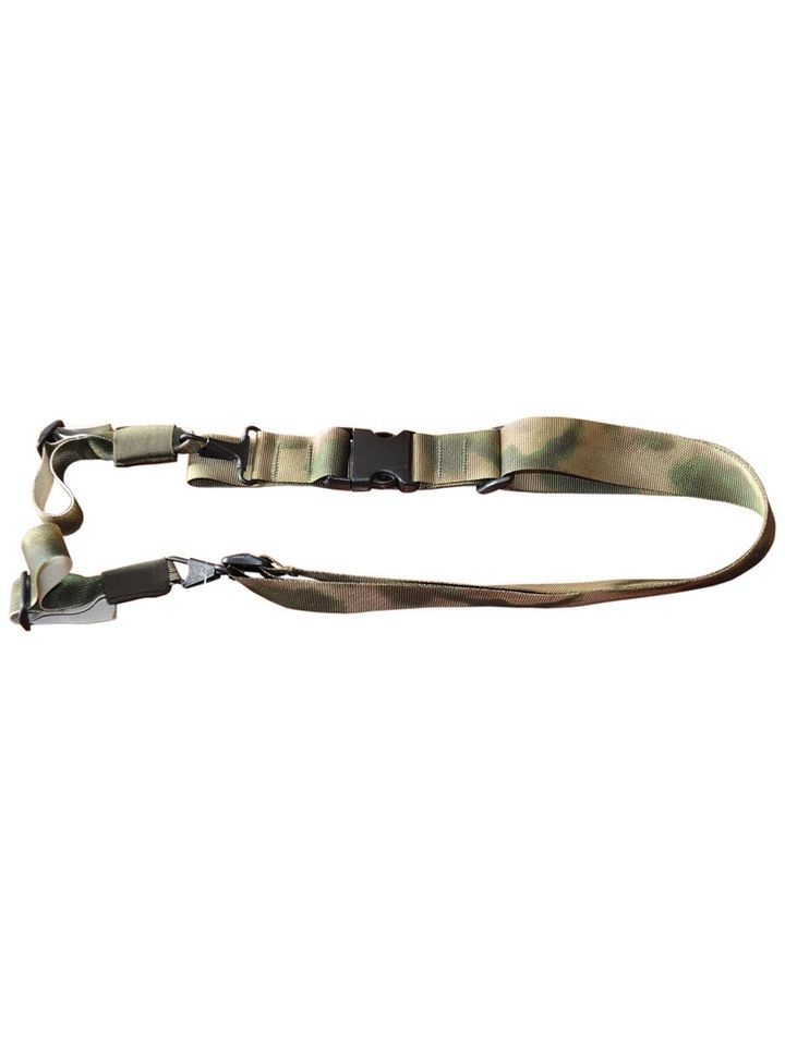 Ремень ружейный тактический трехточечный ОР-18 (стропа 40мм, мох)