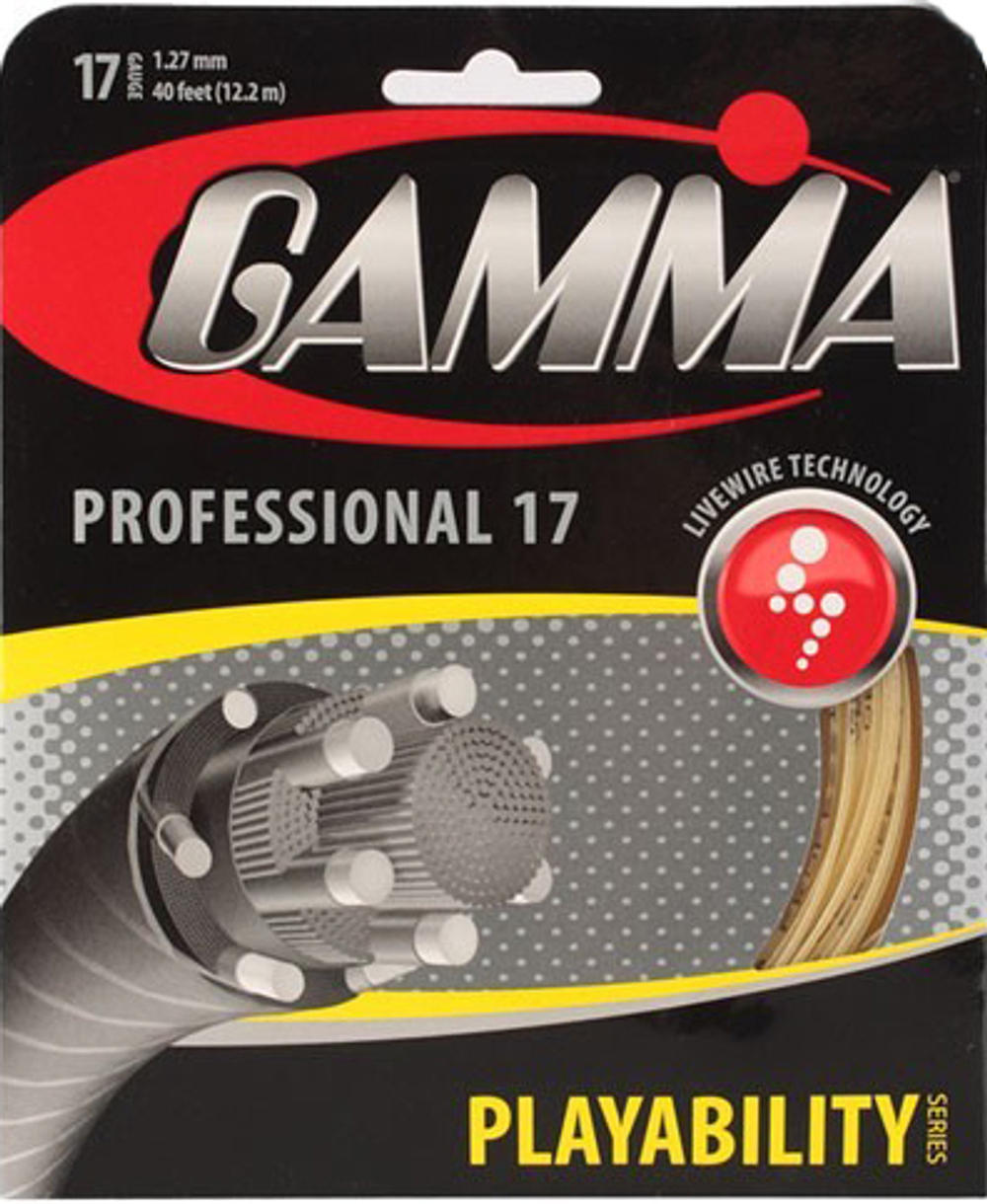 Струны теннисные Gamma Live Wire Professional (12,2 m)