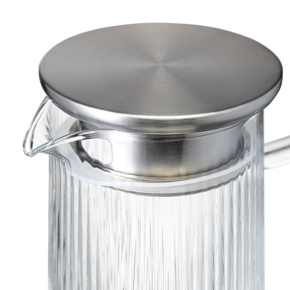 Кувшин с крышкой soft ripples, 1,2 л