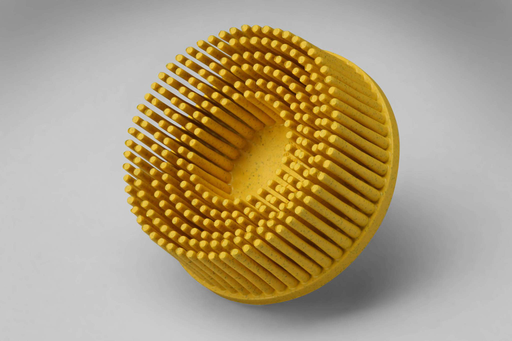 3M Scotch-Brite Roloc Bristle RD-ZB Круг 7525 P80 желтый 50мм
