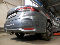 Фаркоп оцинкованный Galia T074C для TOYOTA Corolla, 4doors, 2019-(паспорт и сертификат в комплекте)(без электрики)