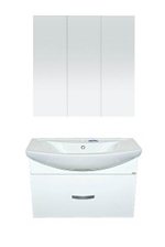 Тумба MISTY Балтика - 80 подвесная с 1 ящ. c умывальником