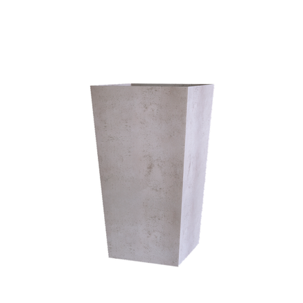 Кашпо CONIC CONCRETE WHITE