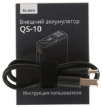 Внешний аккумулятор OLMIO QS-10 10000 мАч зеленый