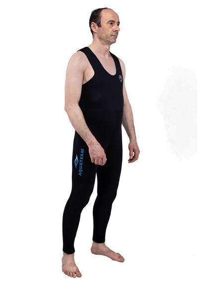Гидрокостюм Aquateam Hunter Jako 5 мм ультраспан/открытая пора черный
