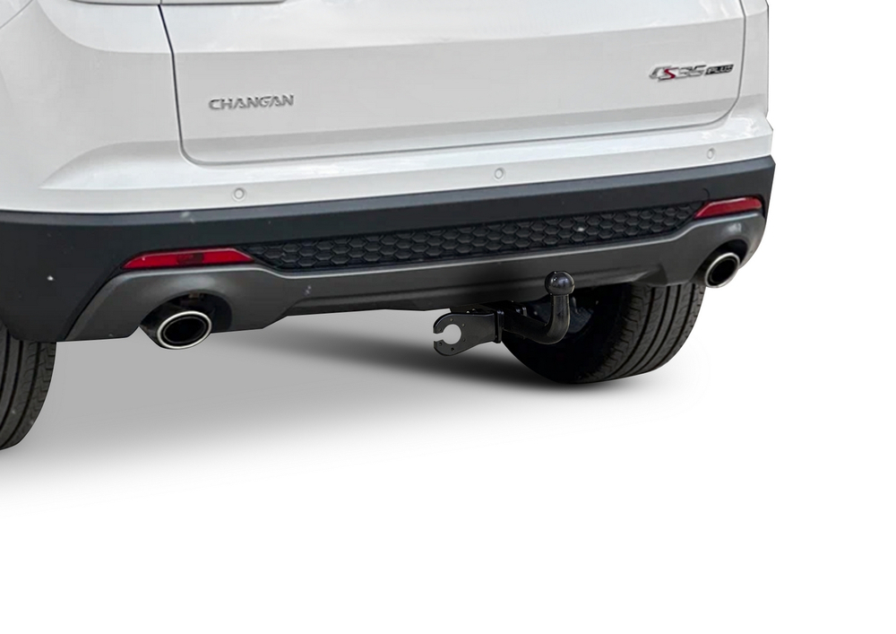 Фаркоп c электрикой Smart для Changan CS35 Plus I поколение рестайлинг 2022-н.в., шар A, 1500/75 кг, F.6112.001