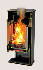 Печь-камин Румба