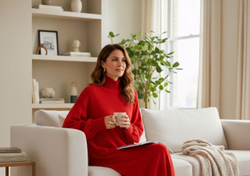 Платье трикотажное