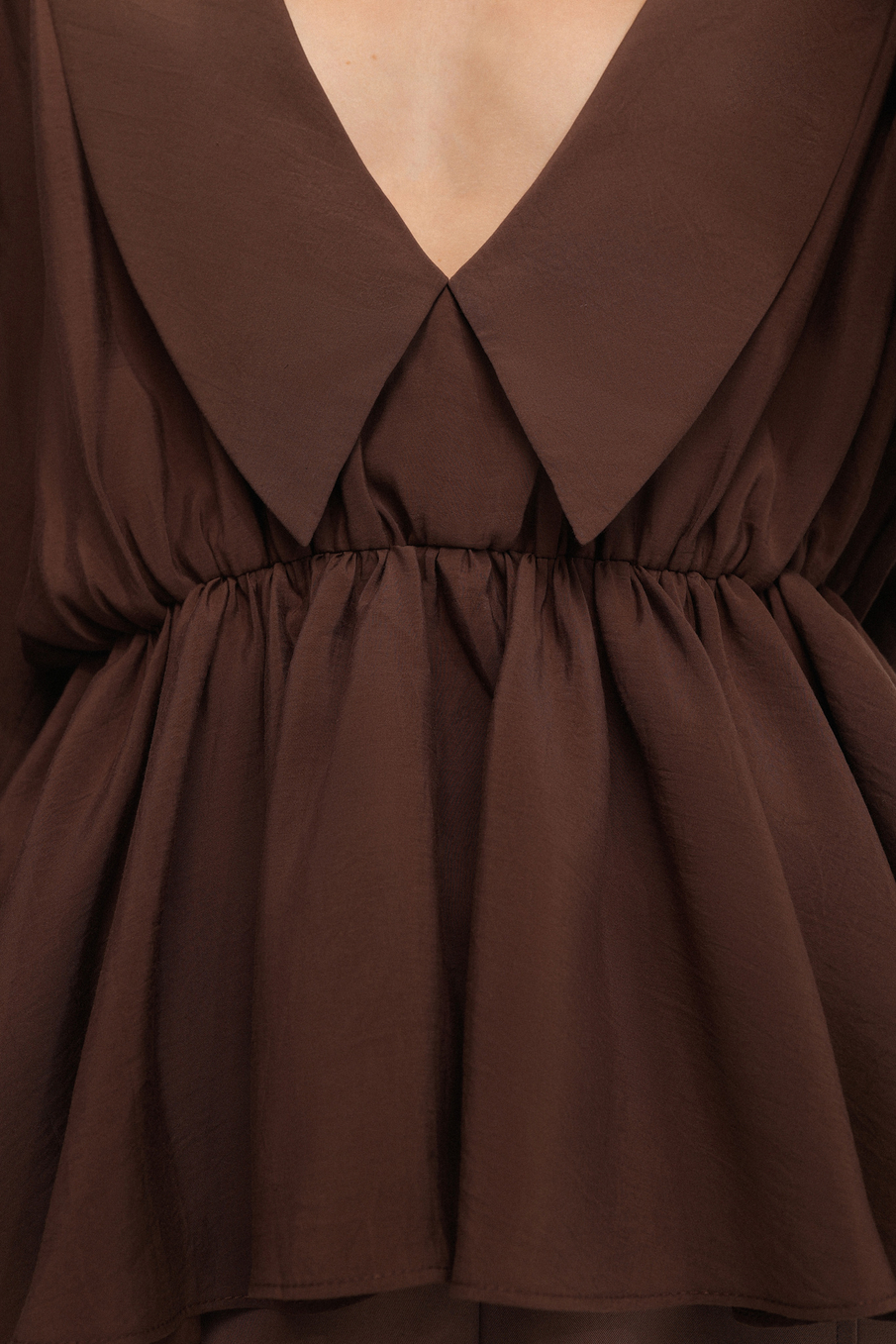 Блуза с баской