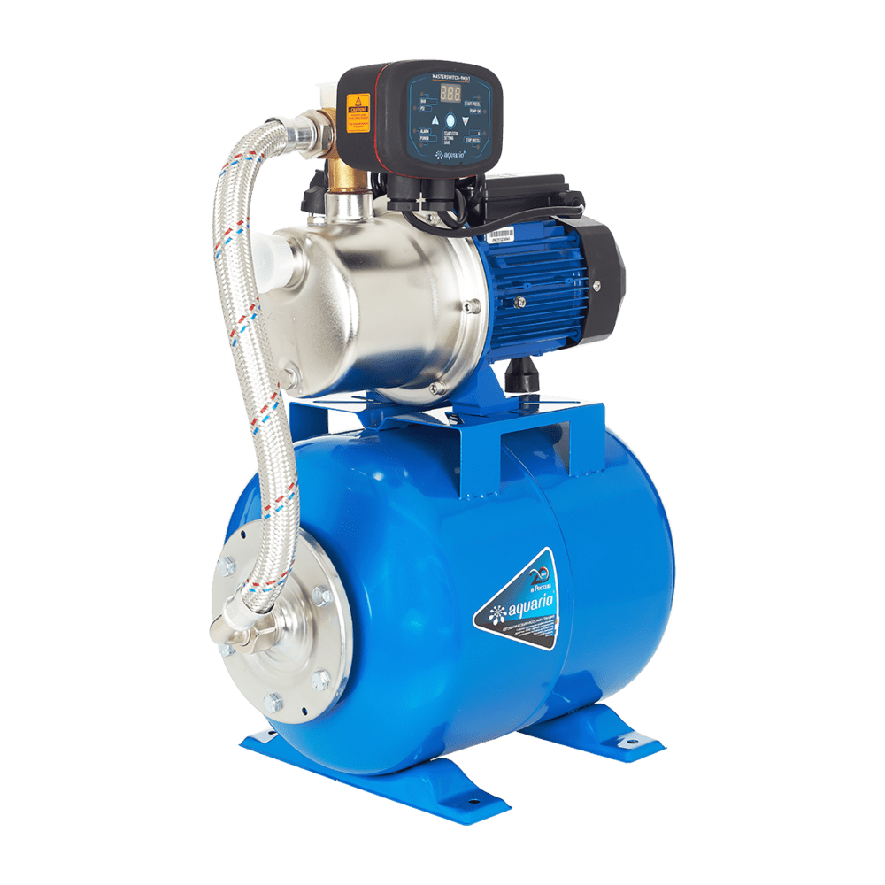 Насосная станция Aquario AUTO AJS-60A(M) (520Вт. нап.35м. пр.55л/мин.)
