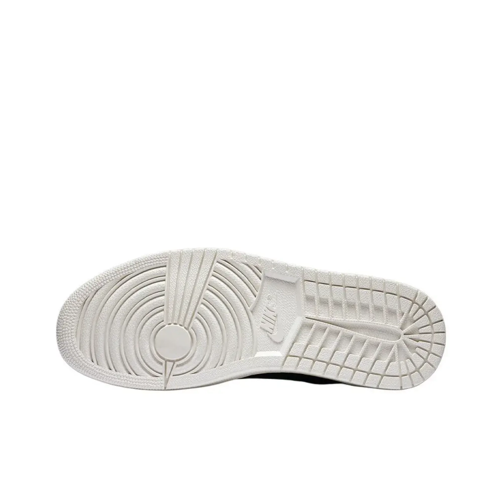 Мужские кроссовки Air Jordan 1 Low OG 'No Swoosh Pack Black' 848775-005