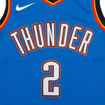 Баскетбольная футболка Nike Dri-FIT NBA Swingman Oklahoma City Thunder Icon Edition 2022/23 Shai Gilgeous-Alexander T-shirt Blue