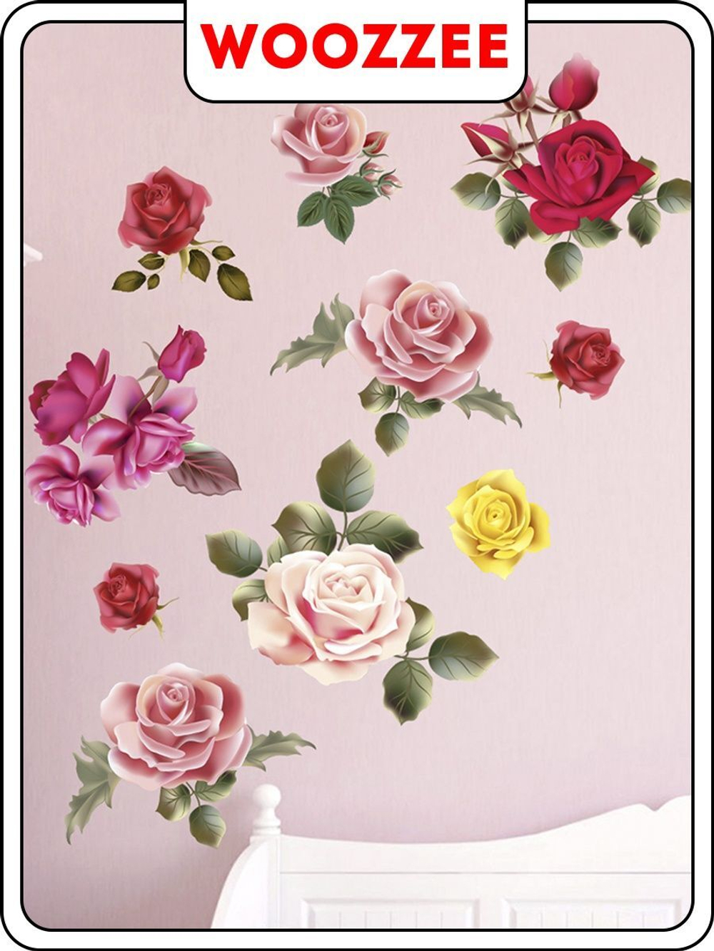 Наклейка декоративная "Цветы"