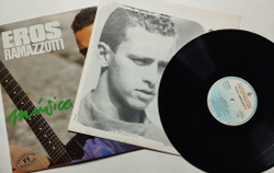 Винтажная виниловая пластинка LP Eros Ramazzotti Muгsica Es (Spain 1988)