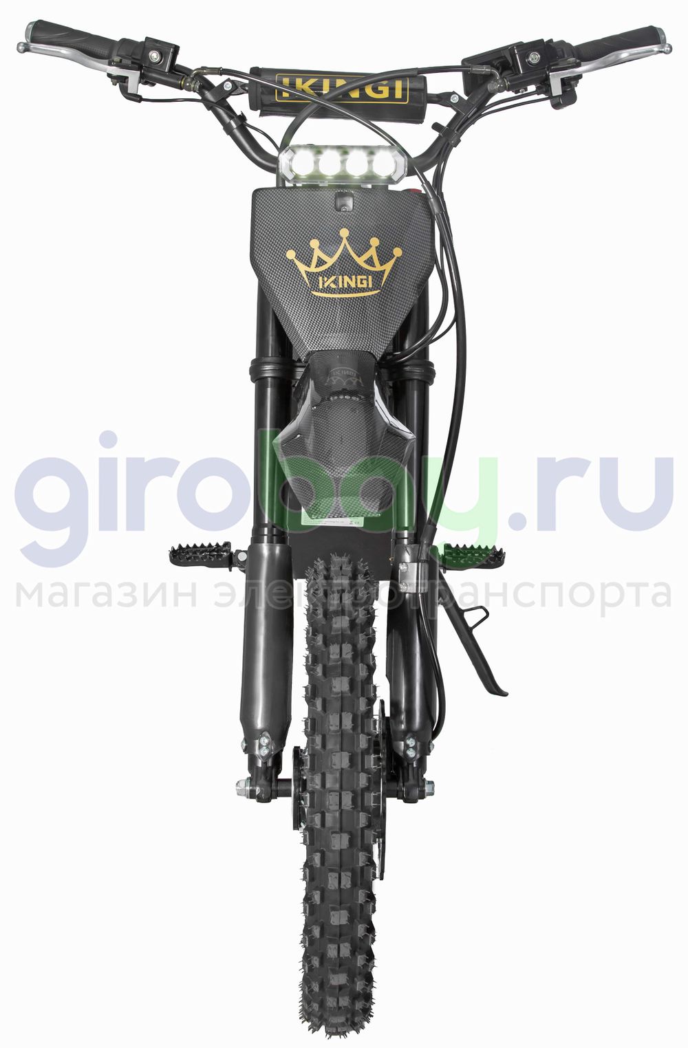 Электропитбайк IKINGI S9 MINI (48V/25Ah) - Карбон фото №8