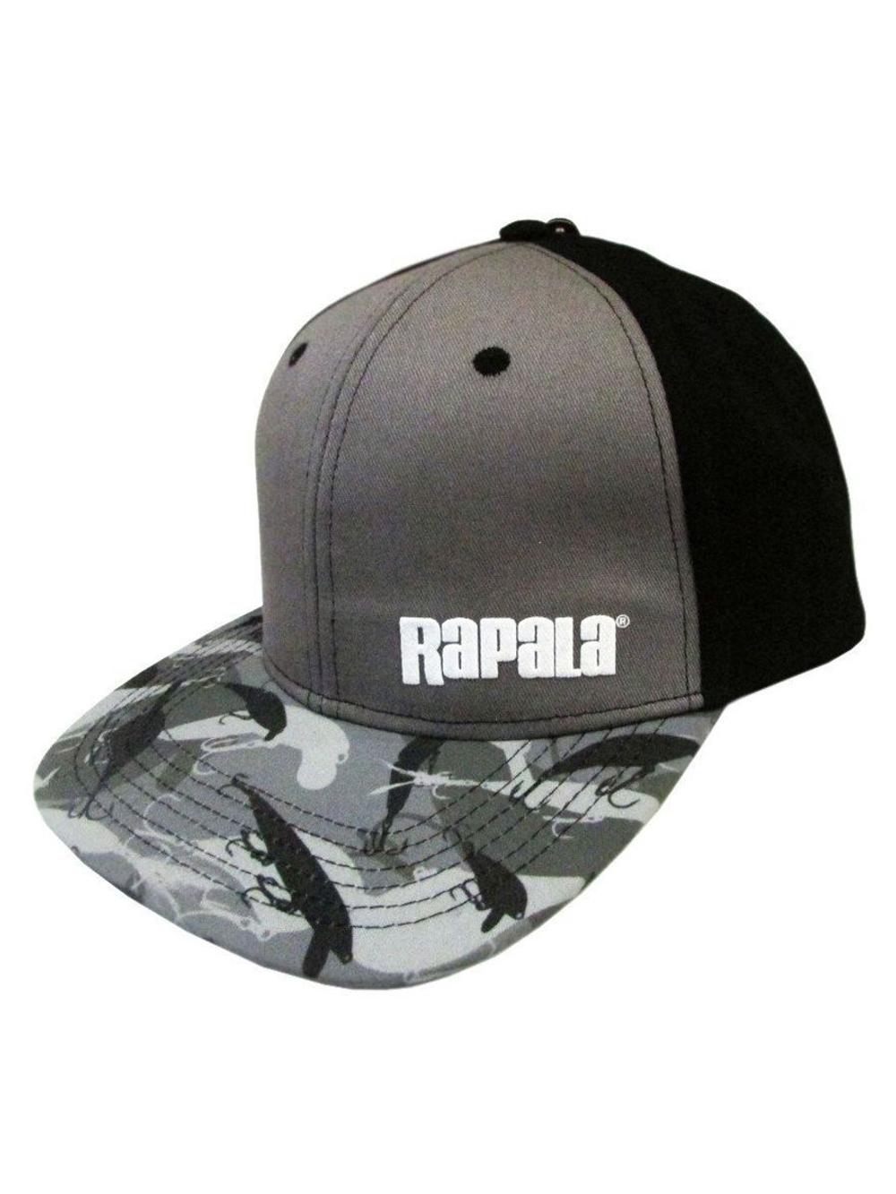 Кепка рыболовная Lure Camo, цвет серый камуфляж