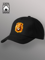 Бейсболка Лев в цвете