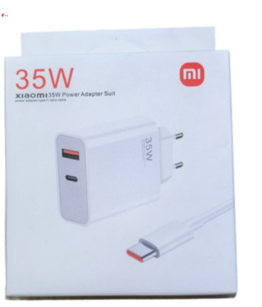 Зарядное устройство Xiaomi PD35W+QC3.0 3А с Type-C белое