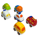 Игровой набор из шести транспортных средств