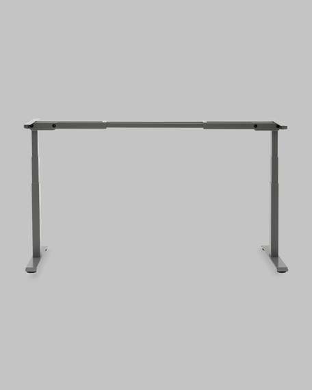 Подстолье для стола с электроприводом и регулировкой высоты, 2 мотора, память 4 уровня высоты, серый