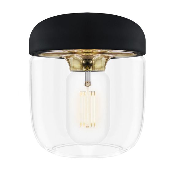 Плафон Umage Acorn Black Brass Ø14х16
