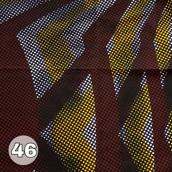 Африканская ткань # 46, 100% хлопок 1