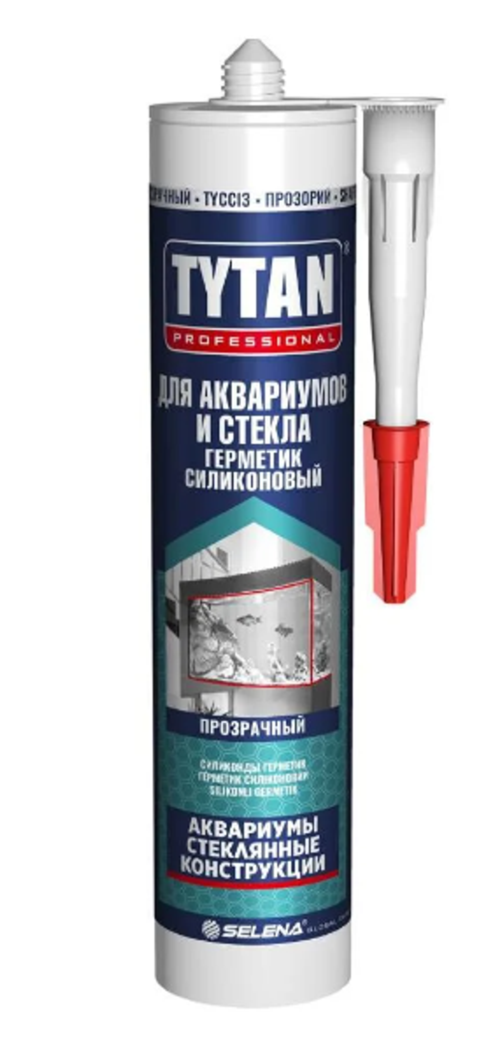 Герметик силиконовый аквариумный Tytan Professional бесцветный 280мл