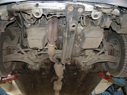 Защита картера и КПП Sheriff для Hyundai Coupe II (GK) 2001-2006 арт.10.0073