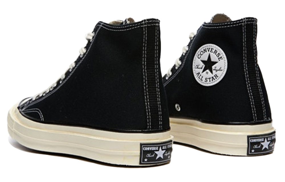 Converse 1970s Chuck Taylor All Star LTD high-top sneakers for men and women the same classic black