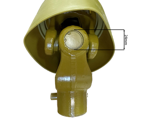 Вал карданный навесного оборудования 660 мм 6 x 6 шлиц. крест 24 x 63 с кожухом