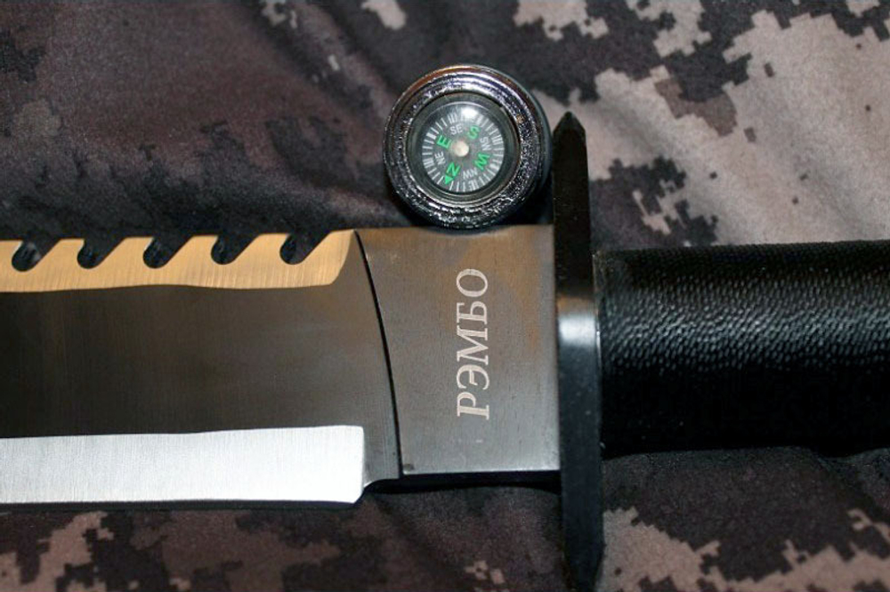 Нож выживания HK5703 Рэмбо