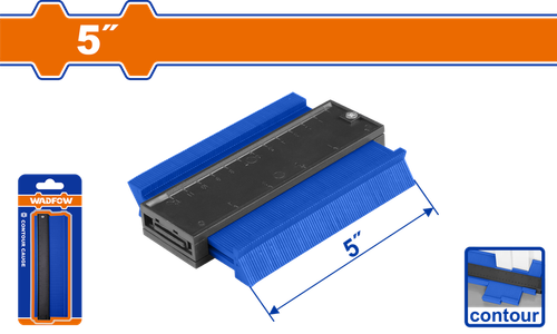 Профильный контурный шаблон 5" (50) WADFOW WXZ6001
