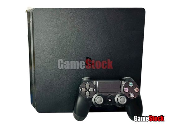 Sony Playstation 4 Slim 1TB CUH-2208B, Коробка, S/N:  02274526101624375 (PS4, Б/У)