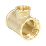 Тройник латунь переходной Ду 25х20х25 (1"х3/4"х1") ВР LD LD.65.523.25x20x25