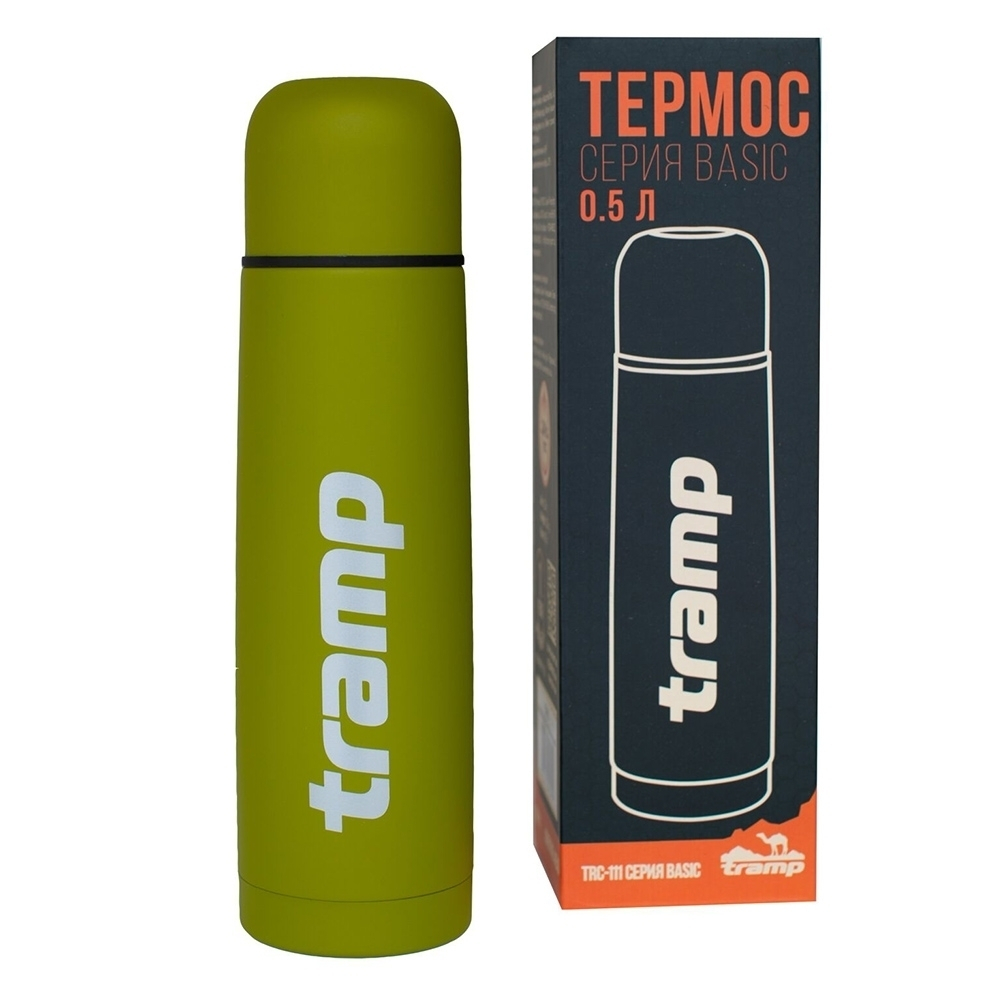 Tramp Термос Basic 0.5 л, TRC-111, оливковый