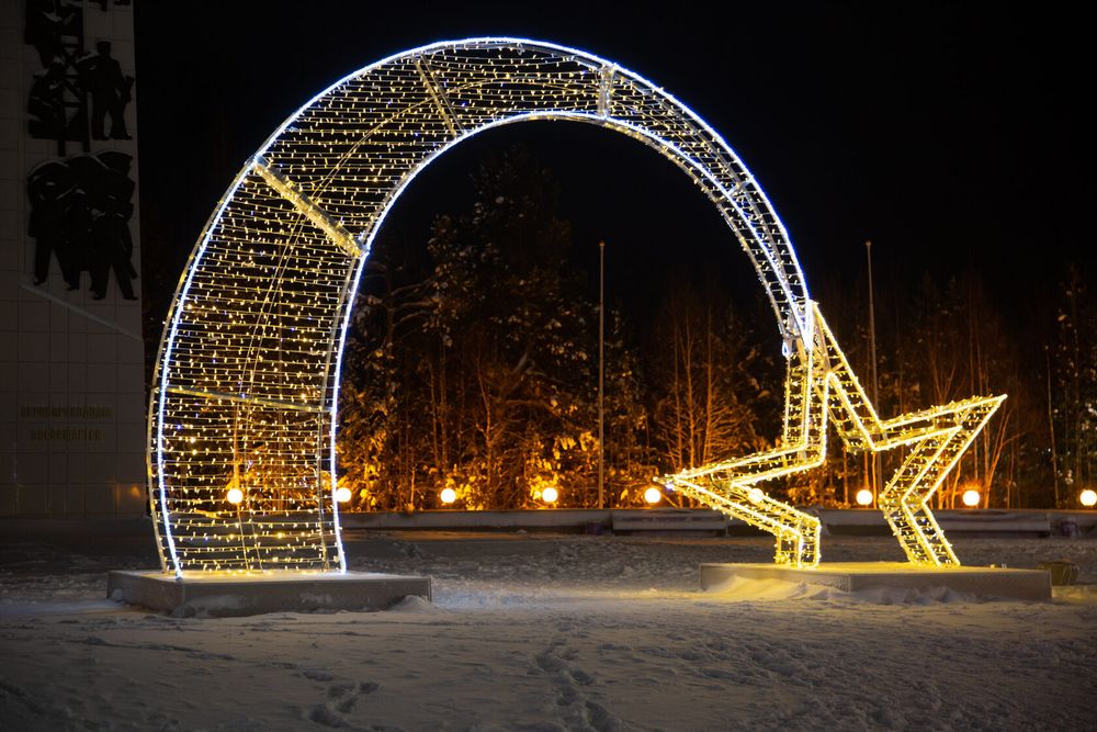 световая арка "Комета"