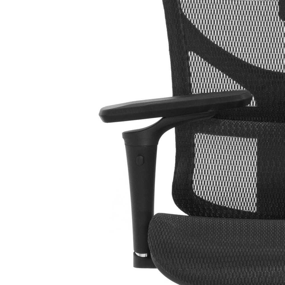Кресло EXPERT 2 SAIL- ART SAS-M01 (подлокотник 6D(360), подголовник 5D, сетка черная / каркас черн)