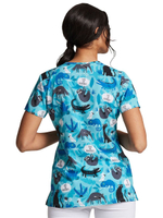 Топ медицинский женский Dickies DK717, ленивец, XS