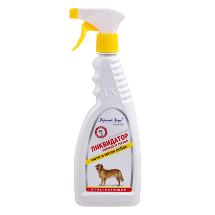 Верный Друг Ликвидатор запаха, пятен мочи и меток собак (спрей), 400мл