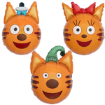 Фольгированный шар-фигура «Герои Три кота» в ассортименте, 48 см