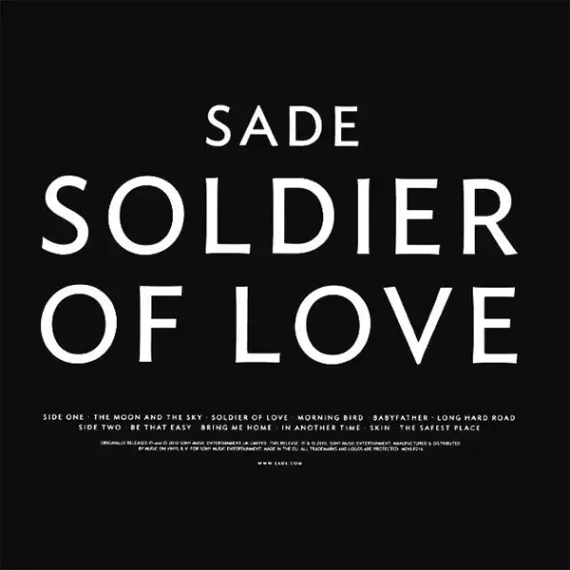 Sade – Soldier Of Love (Half-Speed) LP
