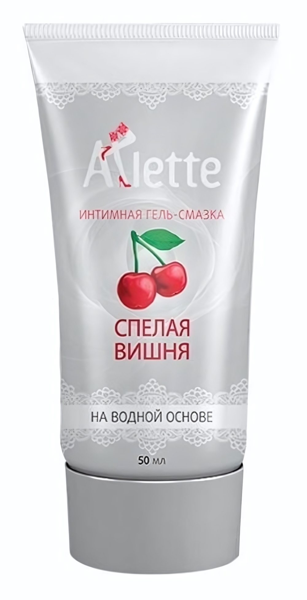 Интимная гель-смазка на водной основе Arlette Спелая вишня - 50 мл.