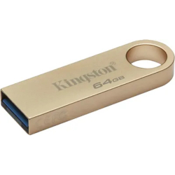 Флешка USB Flash Kingston USB Drive 64GB DataTraveler SE9 DTSE9G3 / 64GB USB3.0 золотистый