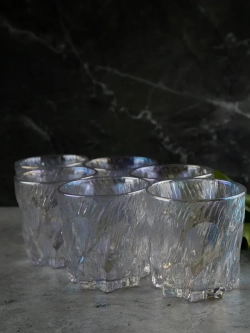Набор стаканов для виски, 260 мл. 6 шт.Перламутровый лед