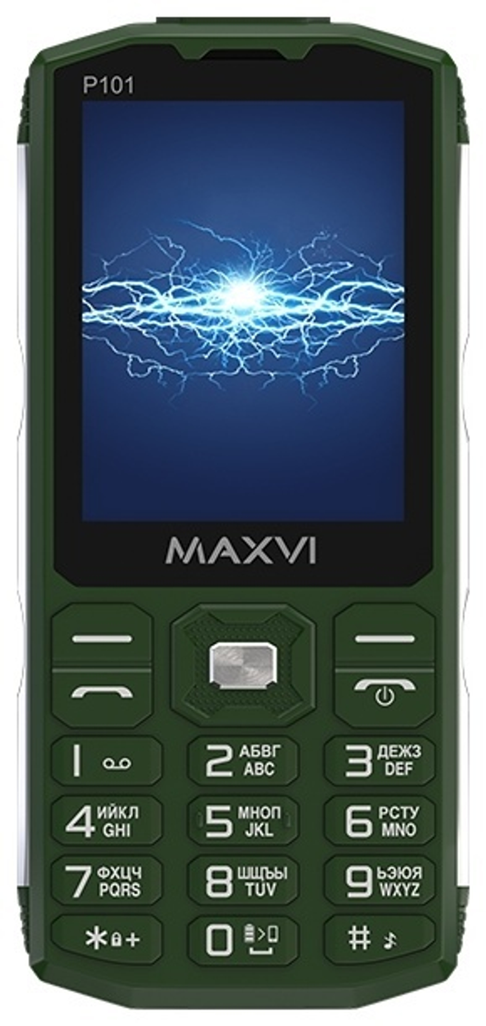 Мобильный телефон MAXVI P101 зеленый